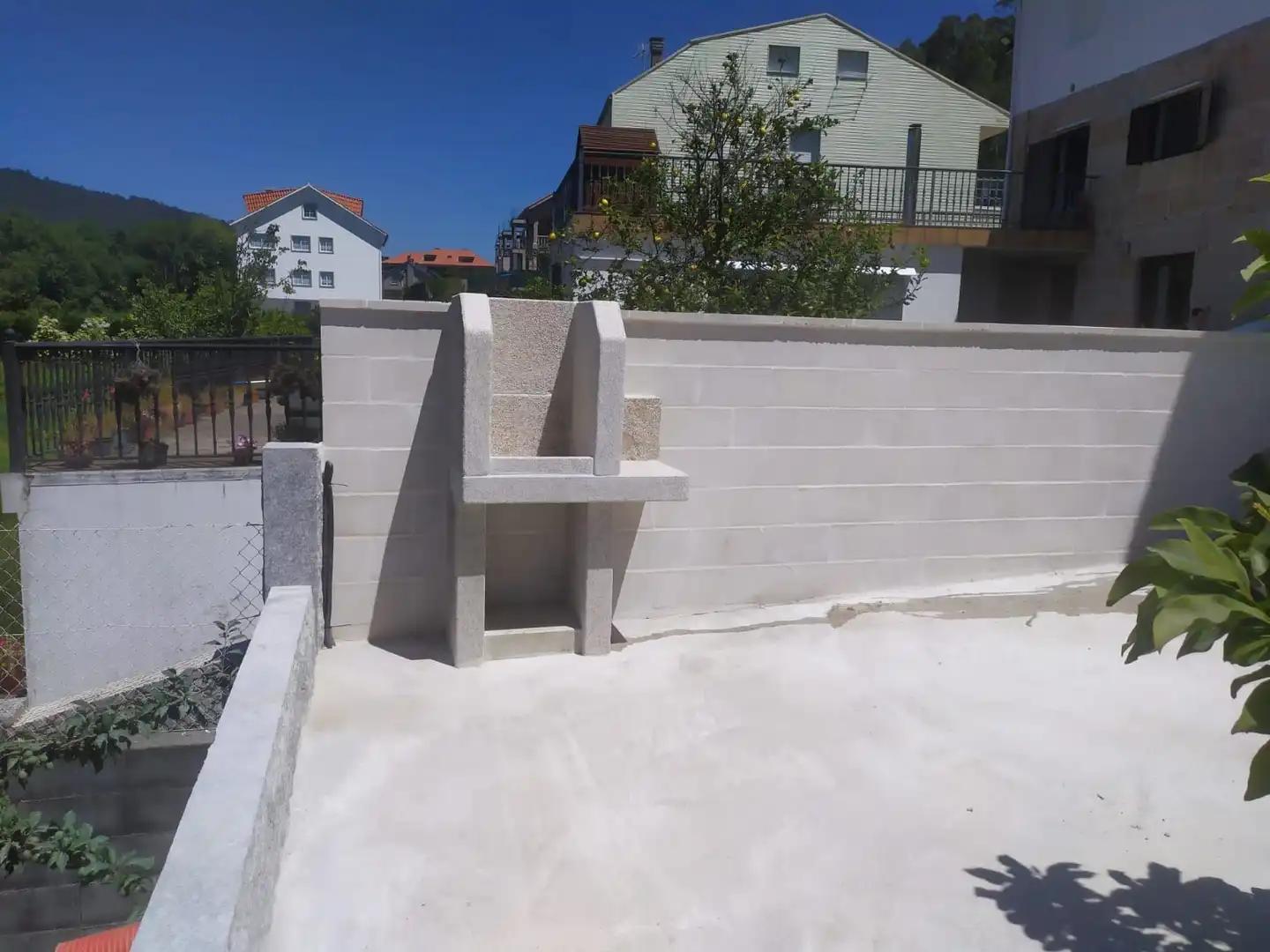 Terrace of Houses for rent in Sanxenxo  with Private garden, Parquet flooring and Terrace