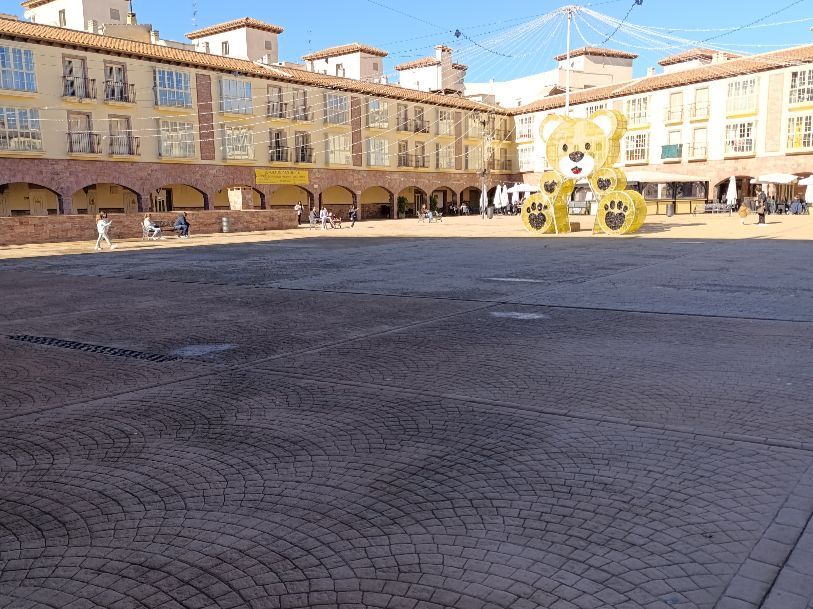 Vista exterior de Garatge en venda en Huércal-Overa