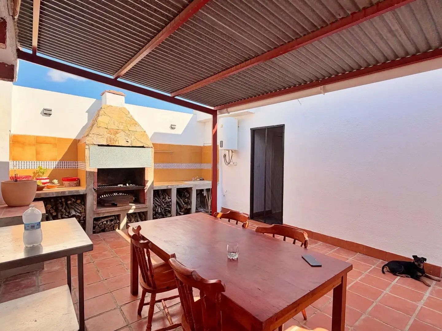Terrassa de Casa o xalet en venda en Aldover, Tarragona