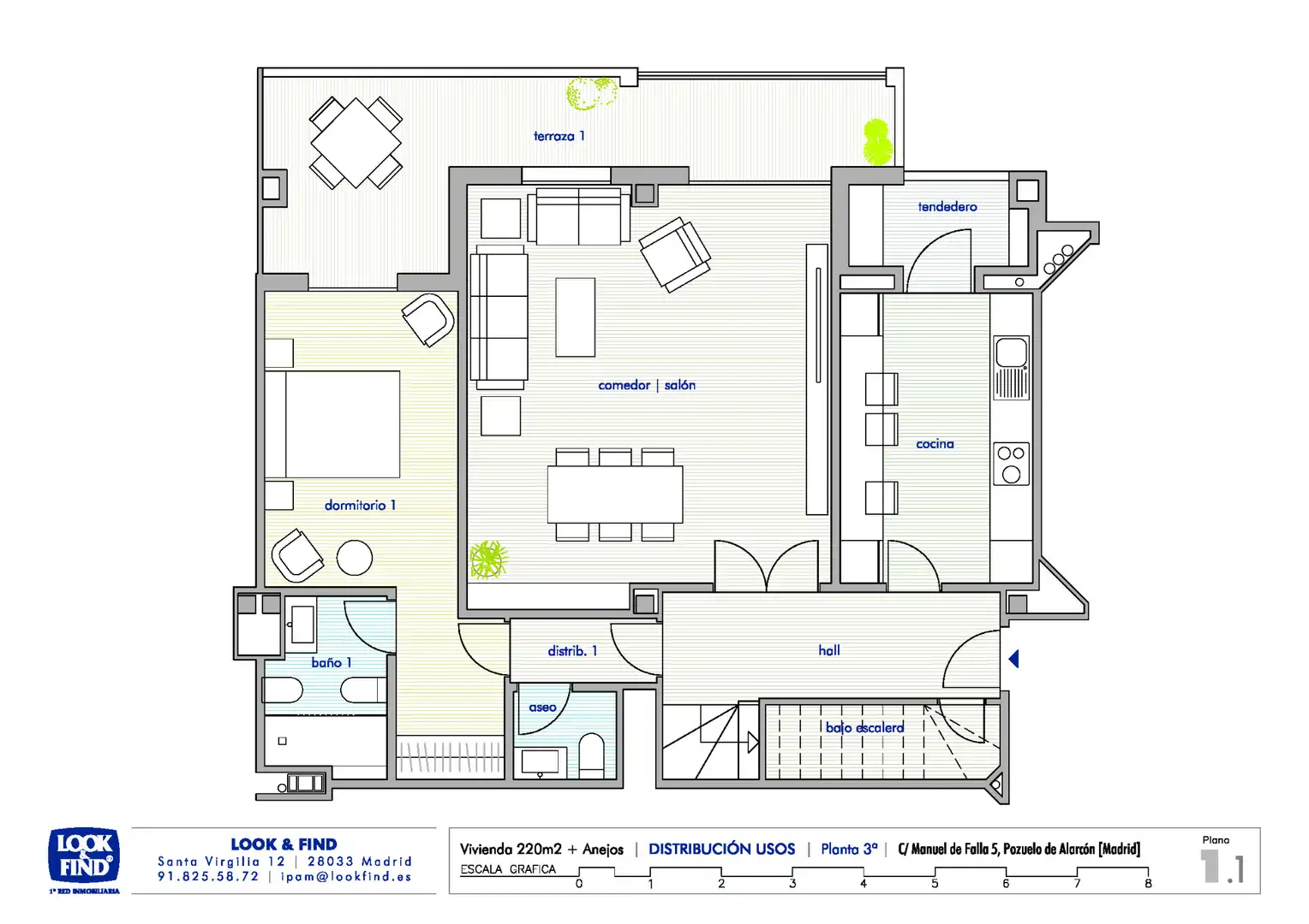 Penthouse mit Terrasse zum Verkauf in Calle de Manuel de Falla, imagen 5