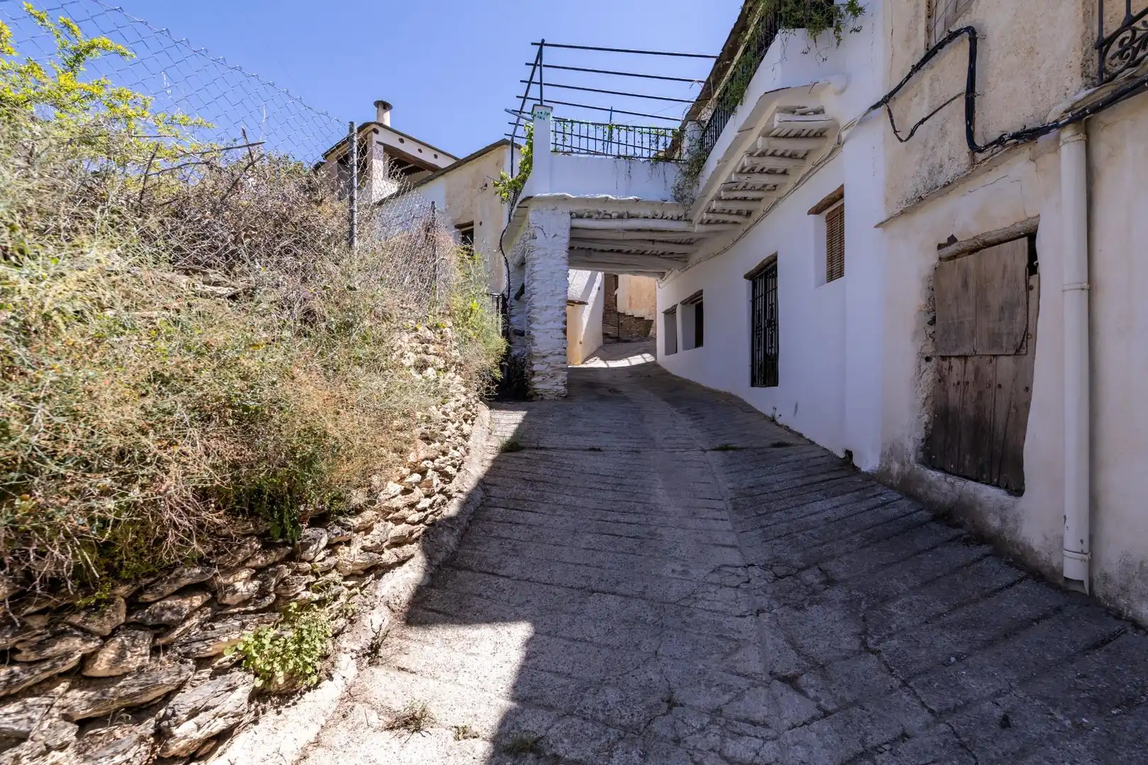 Vista exterior de Casa o chalet en venta en Bubión con Trastero y Balcón