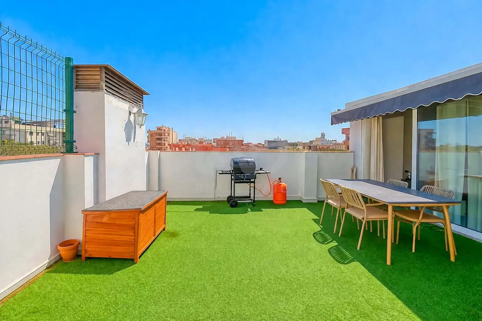 Terrasse von Dachboden zum Verkauf in San Vicente del Raspeig / Sant Vicent del Raspeig mit Klimaanlage, Heizung und Terrasse