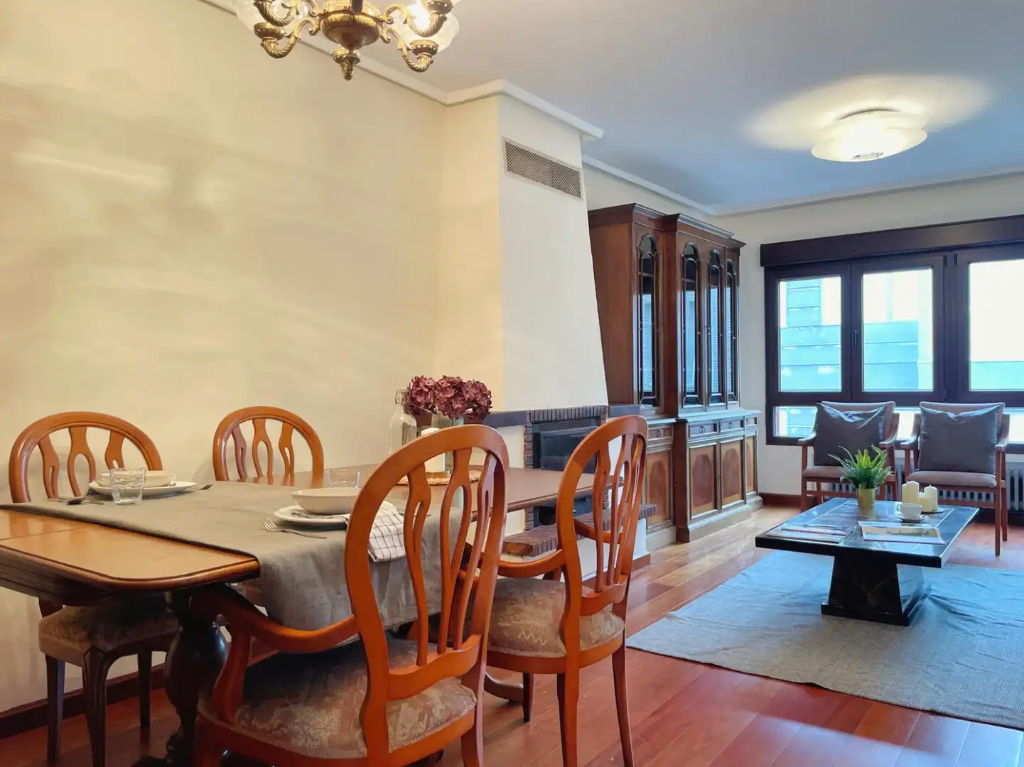 Dining room of Flat for sale in Centro