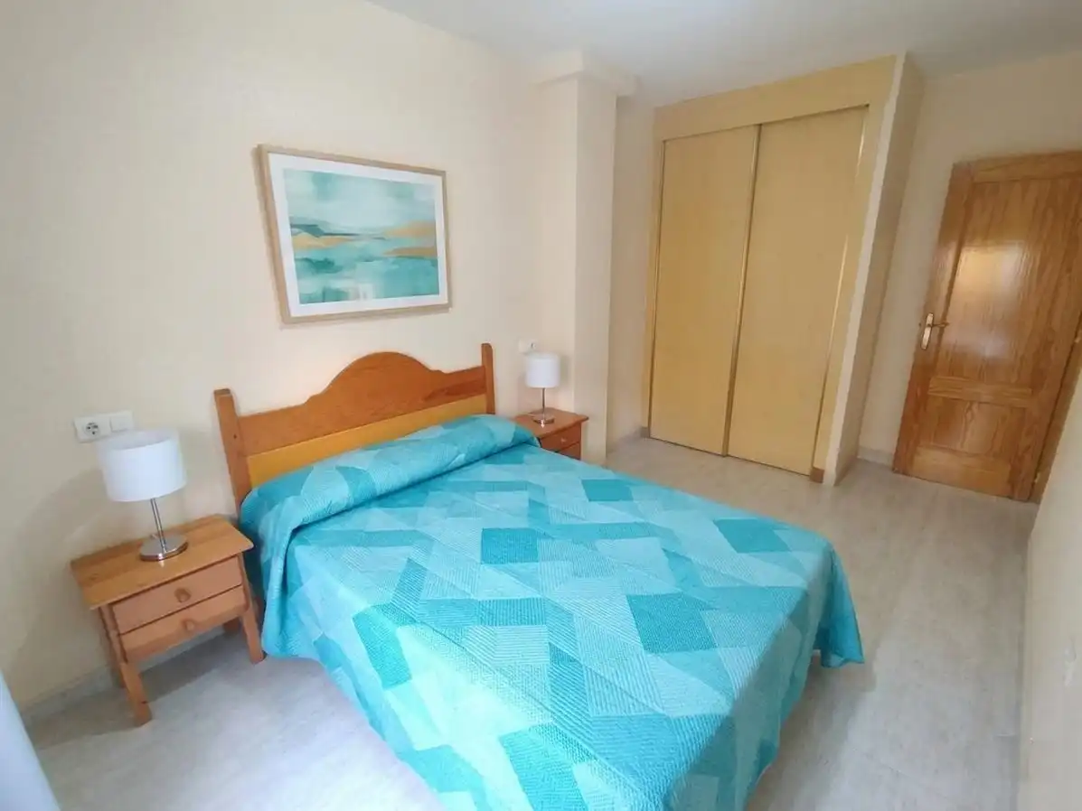 Schlafzimmer von Wohnung zum Verkauf in Mazarrón mit Klimaanlage, Balkon und Gemeinschaftspool