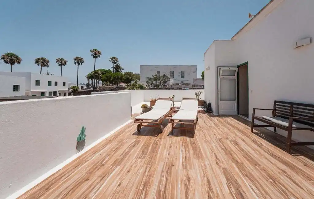Terraza de Casa o chalet en venta en Yaiza con Aire acondicionado, Jardín privado y Terraza