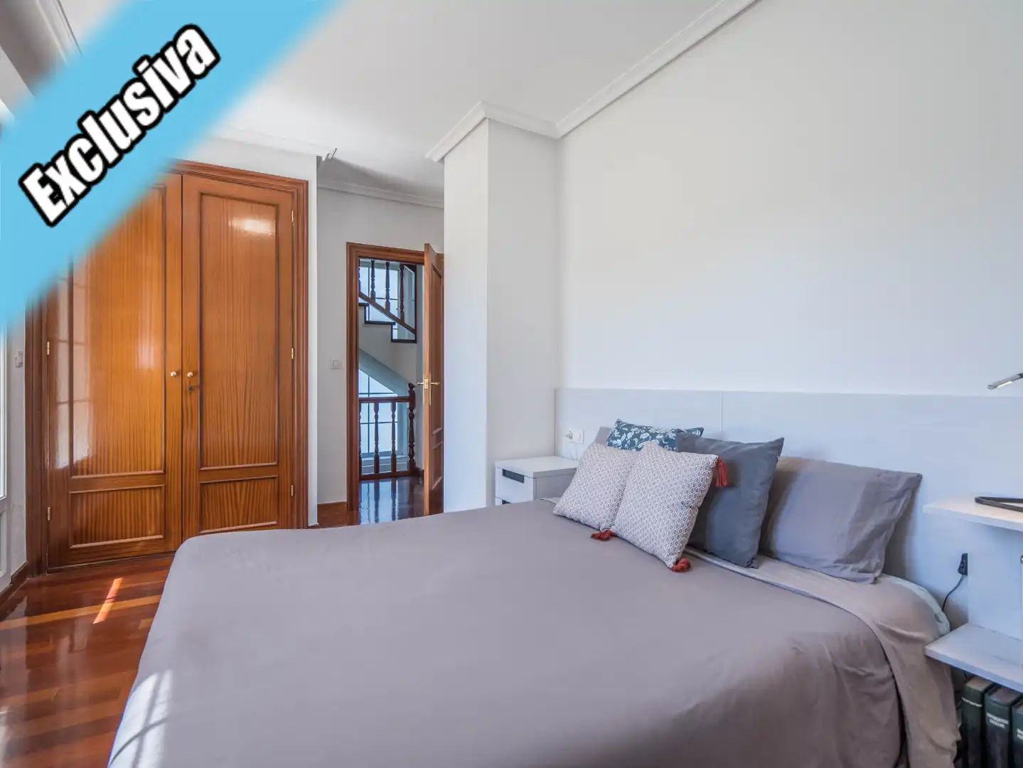 Dormitori de Casa o xalet en venda en Bárcena de Cicero amb Calefacció, Jardí privat i Terrassa