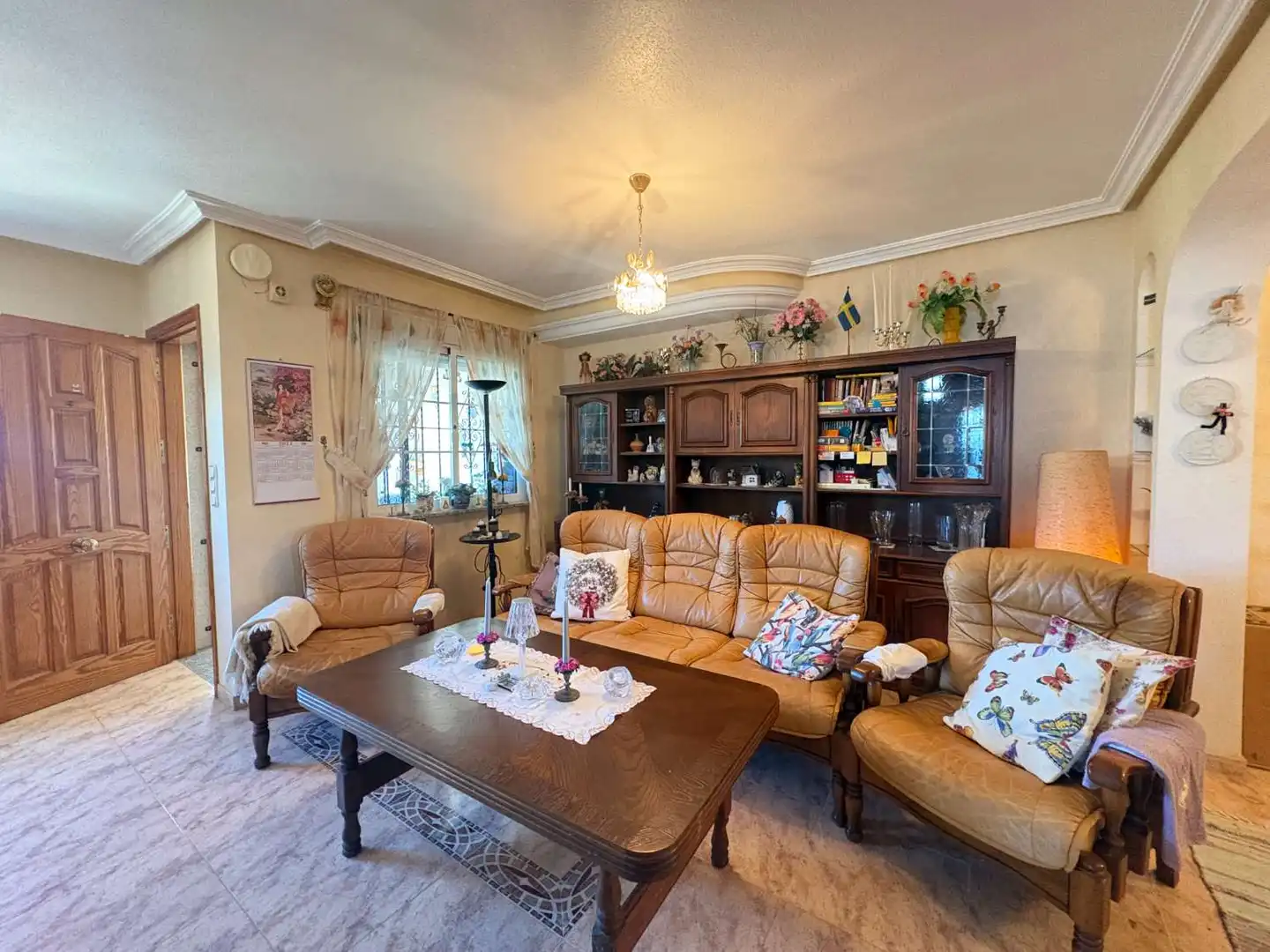Living room of Duplexes for sale in Orihuela  with Air Conditioner, Heating and Swimming Pool