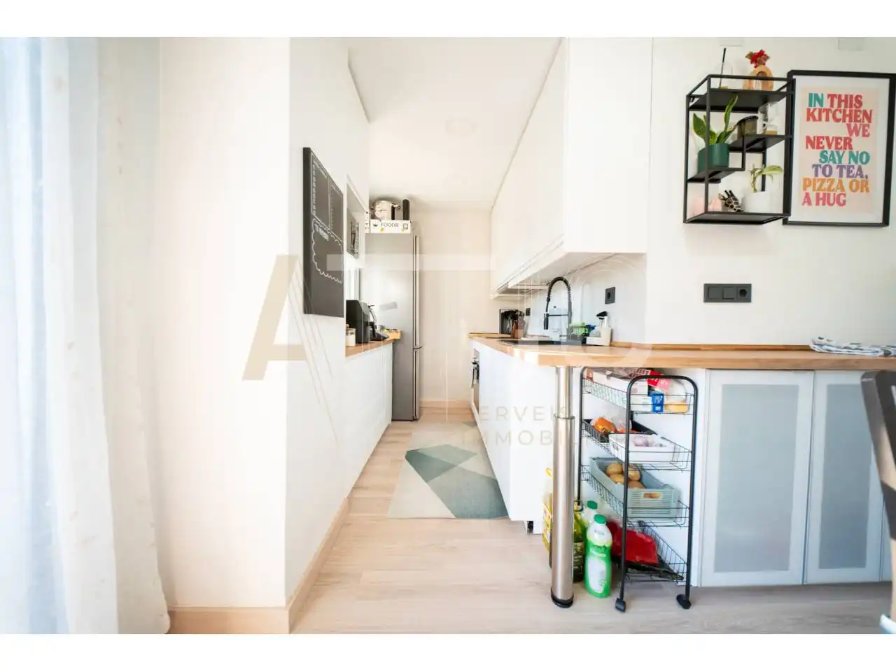 Cocina de Piso en venta en Sabadell con Aire acondicionado, Calefacción y Parquet