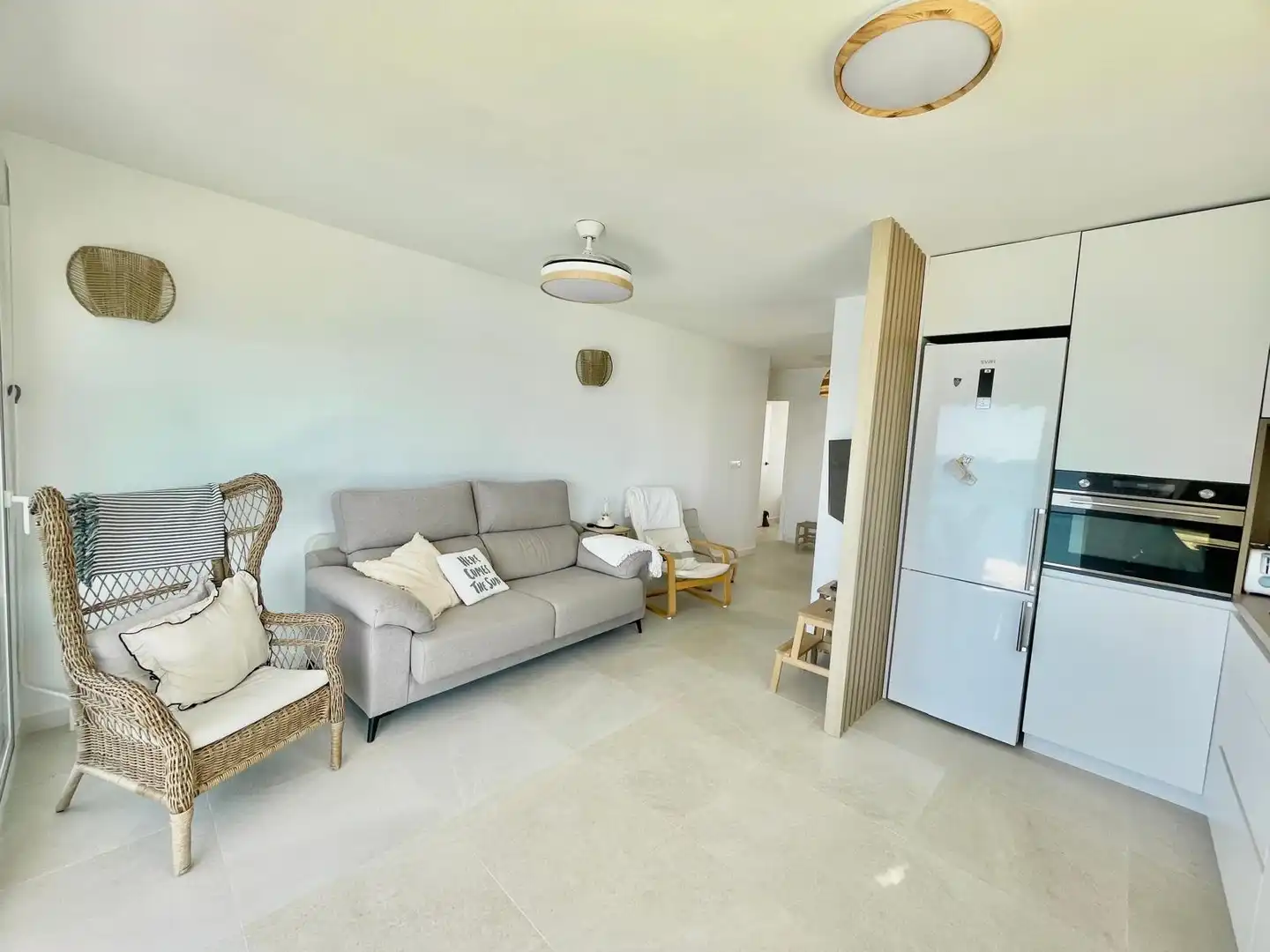 Living room of Apartments for rent in La Manga del Mar Menor  with Air Conditioner, Heating and Terrace