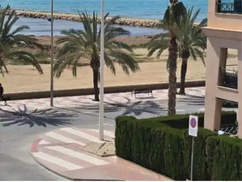 Vista exterior de Apartamento en venta en Santa Pola con Jardín privado, Terraza y Amueblado