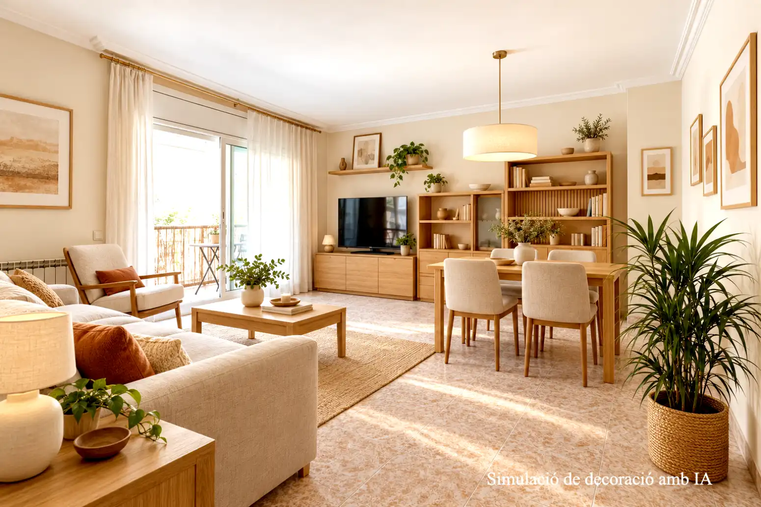 Sala de estar de Piso en venta en Ponent