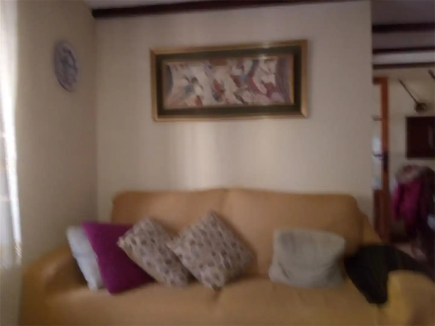 Sala de estar de Casa adosada en venta en Aldeanueva de la Sierra, Salamanca