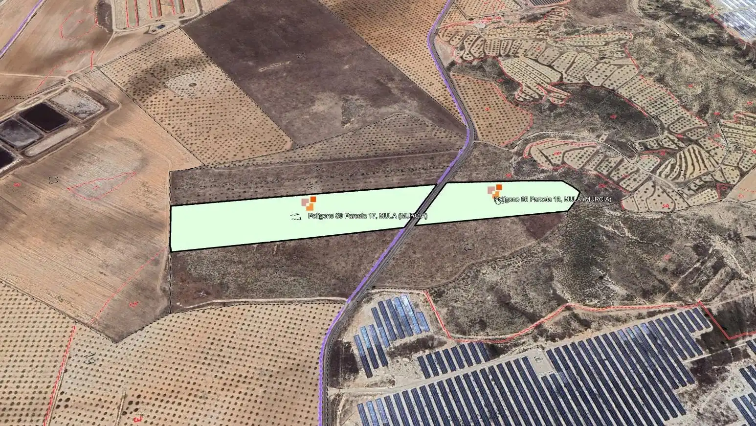 Lands and plots for sale in Mula