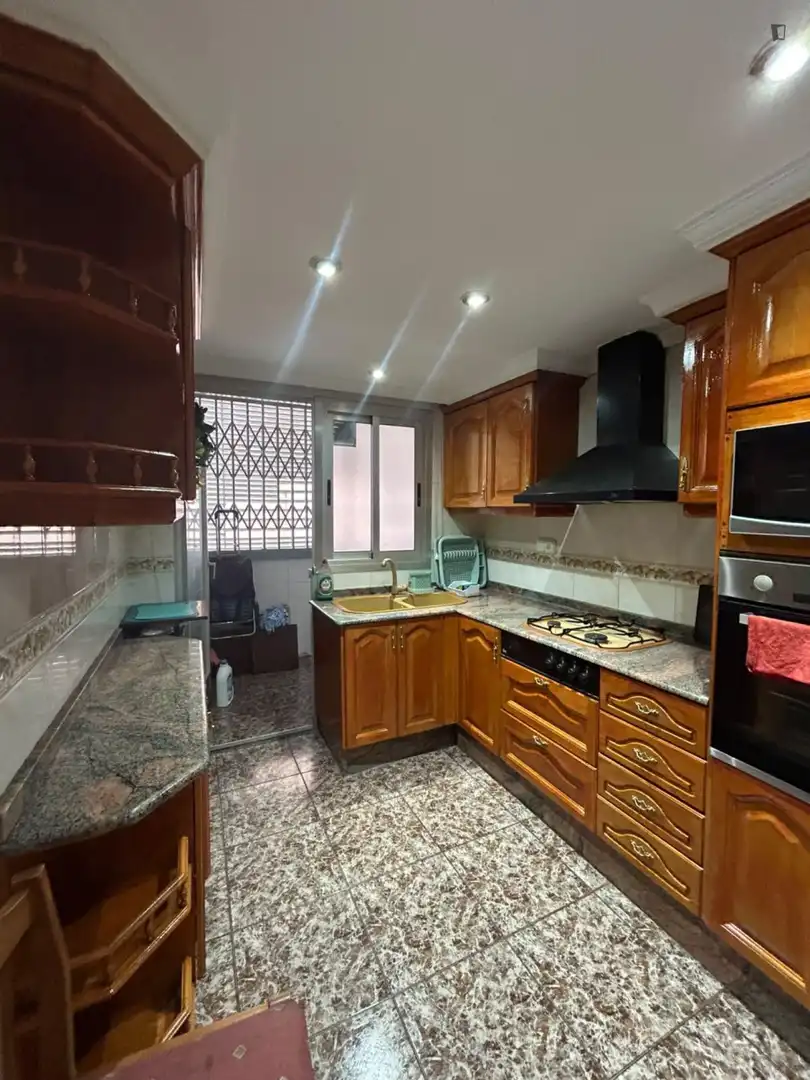 Kitchen of Apartments for share in Mislata  with Furnished, Oven and Washing machine