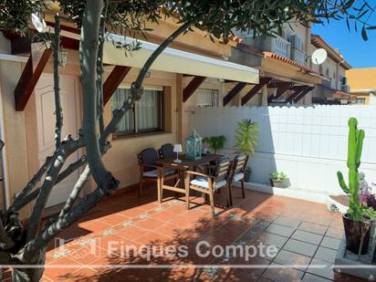 Terrace of Single-family semi-detached for sale in Roda de Berà  with Terrace and Swimming Pool