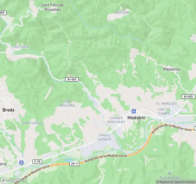 Piso en venta en Hostalric