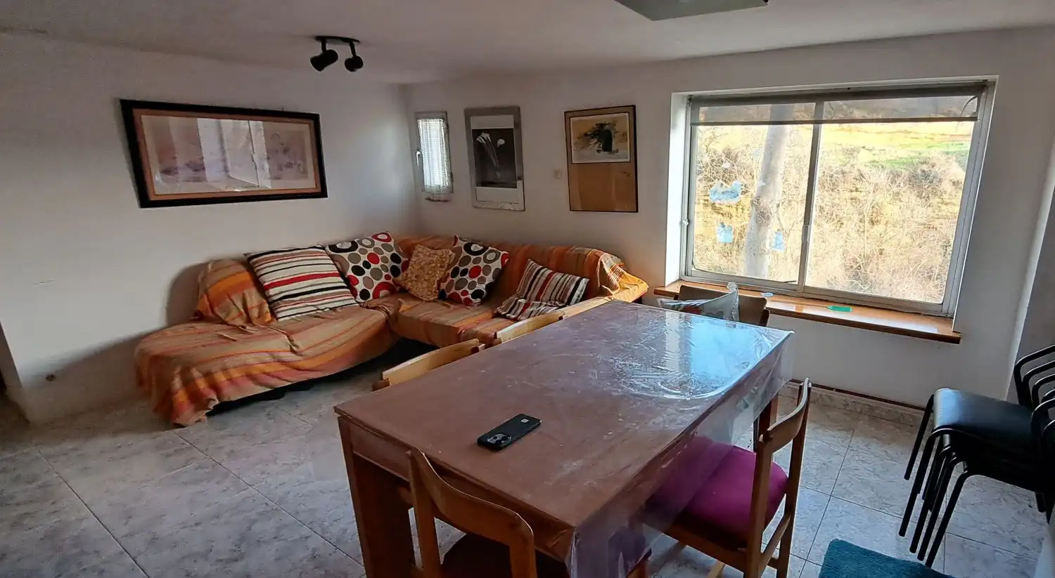 Sala de estar de Casa o chalet en venta en Pertusa con Calefacción, Trastero y Piscina comunitaria