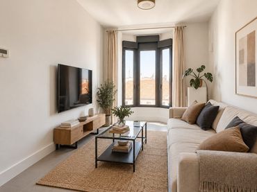 Ático con ascensor en venta en Calle del Conde Duque