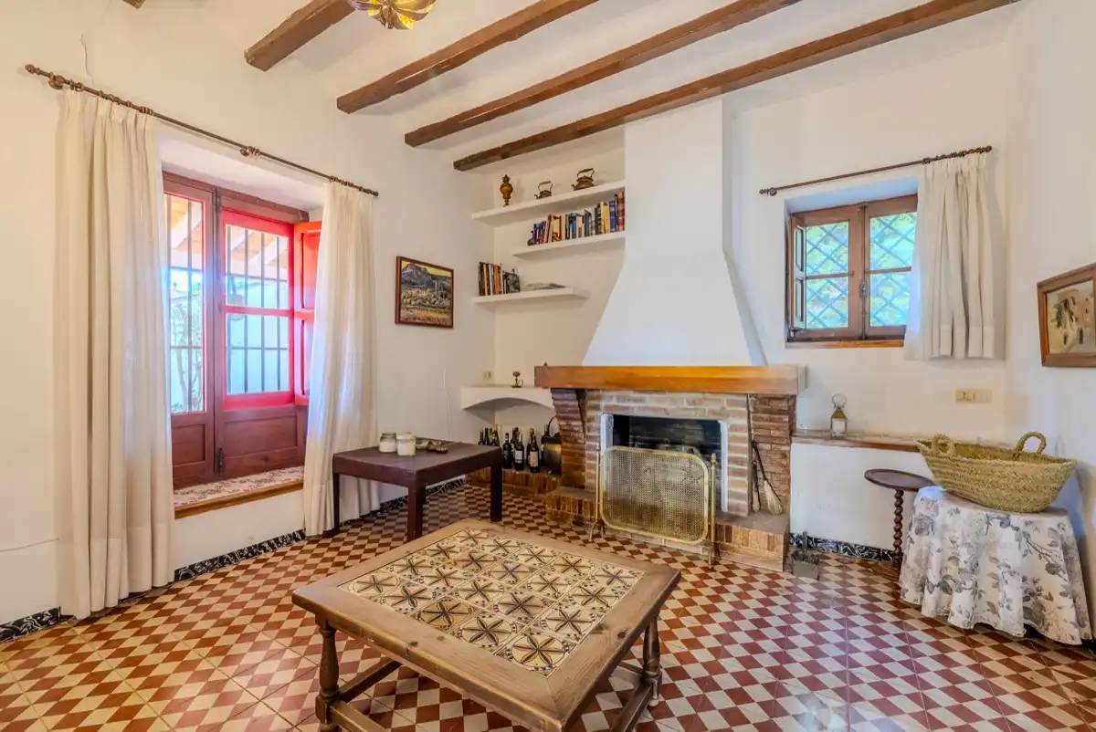 Living room of Houses for sale in Dénia  with Heating, Private garden and Terrace