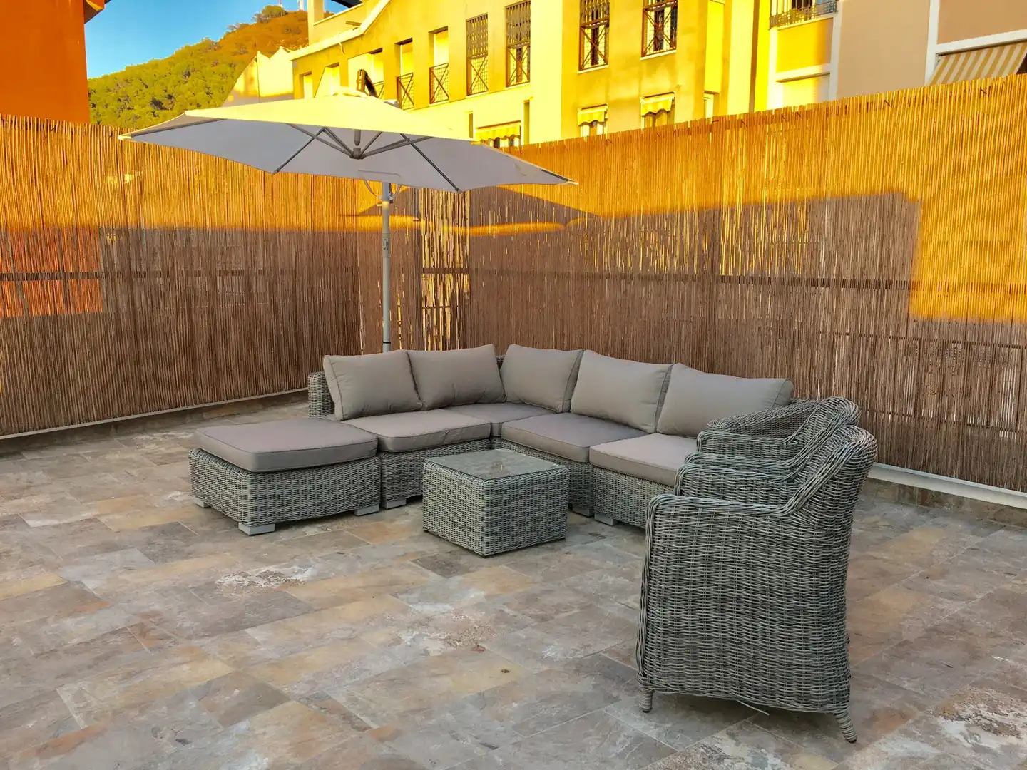 Terraza de Casa o chalet de alquiler en Málaga con Aire acondicionado, Terraza y Amueblado