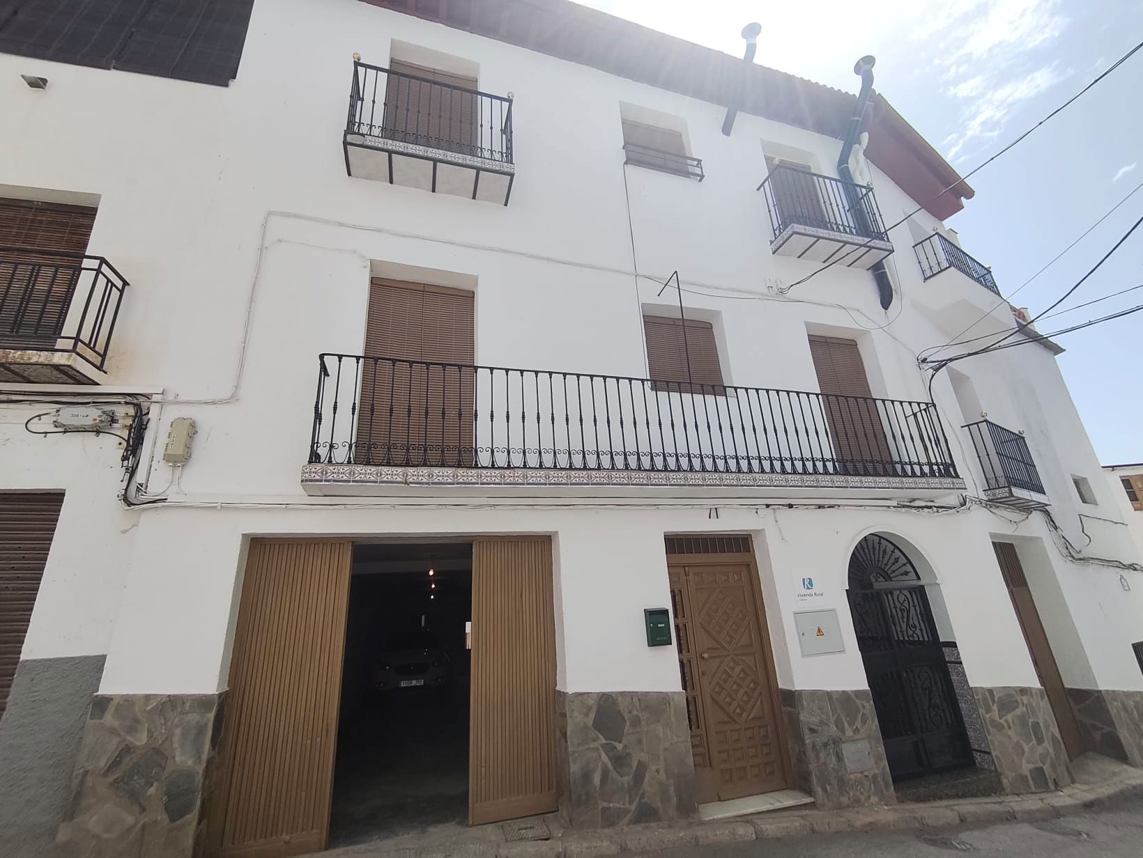 Vista exterior de Casa o chalet en venta en Cádiar con Jardín privado, Terraza y Amueblado
