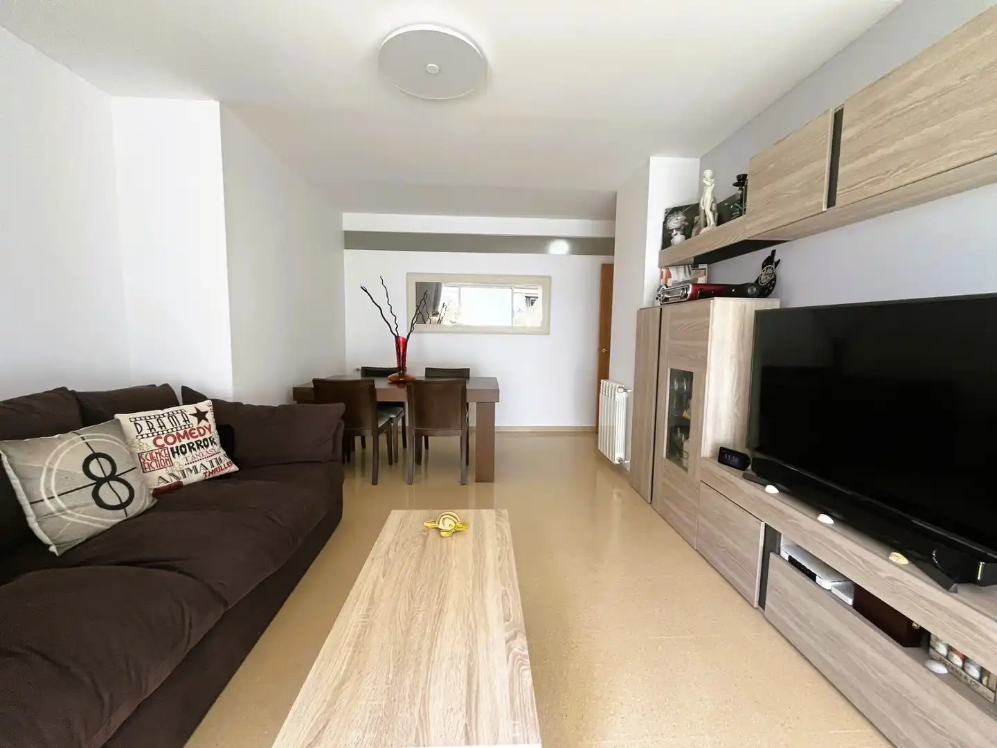 Sala d'estar de Pis en venda en Barcelona amb Aire condicionat, Calefacció i Forn