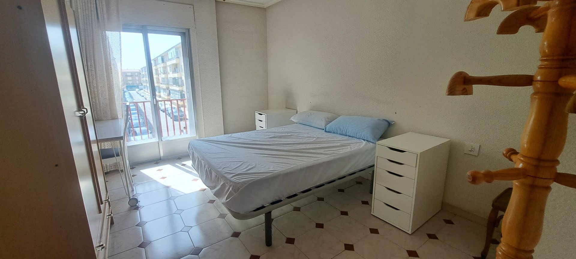 Bedroom of Flat to share in Ávila Capital  with Heating, Terrace and Furnished