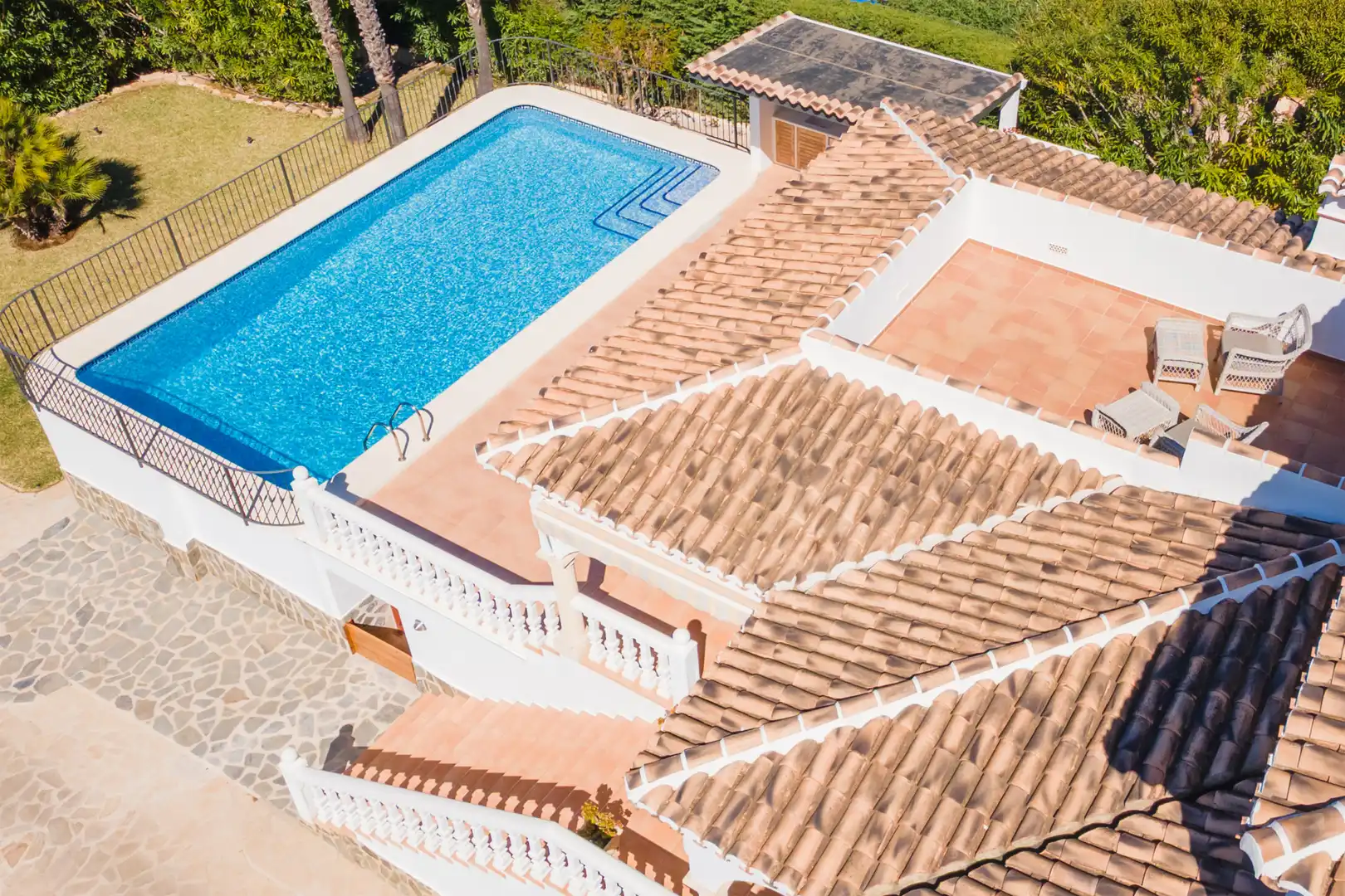Swimming pool of Houses for sale in Jávea / Xàbia  with Air Conditioner, Heating and Private garden