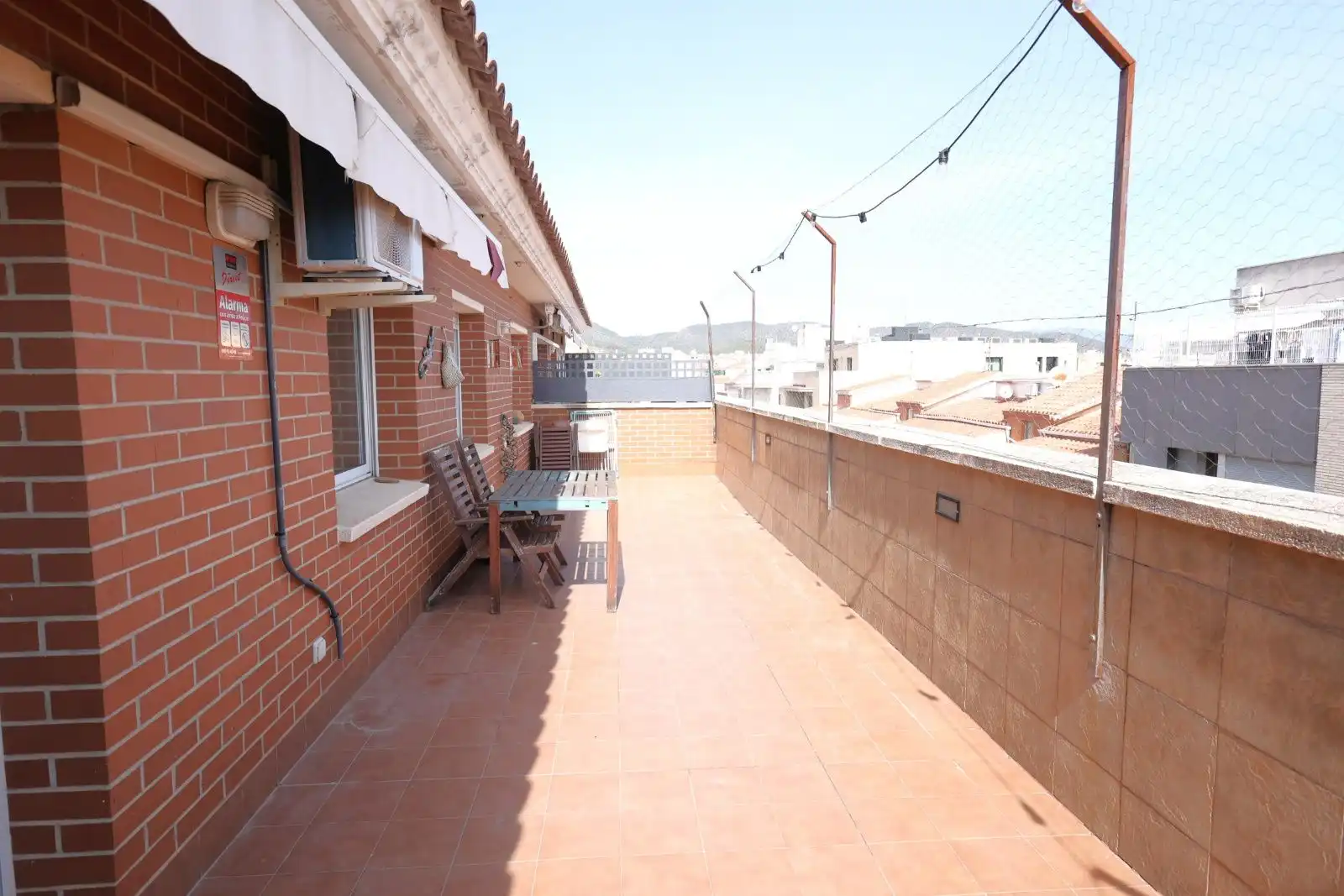Terrasse von Dachboden zum Verkauf in El Vendrell mit Klimaanlage, Heizung und Terrasse