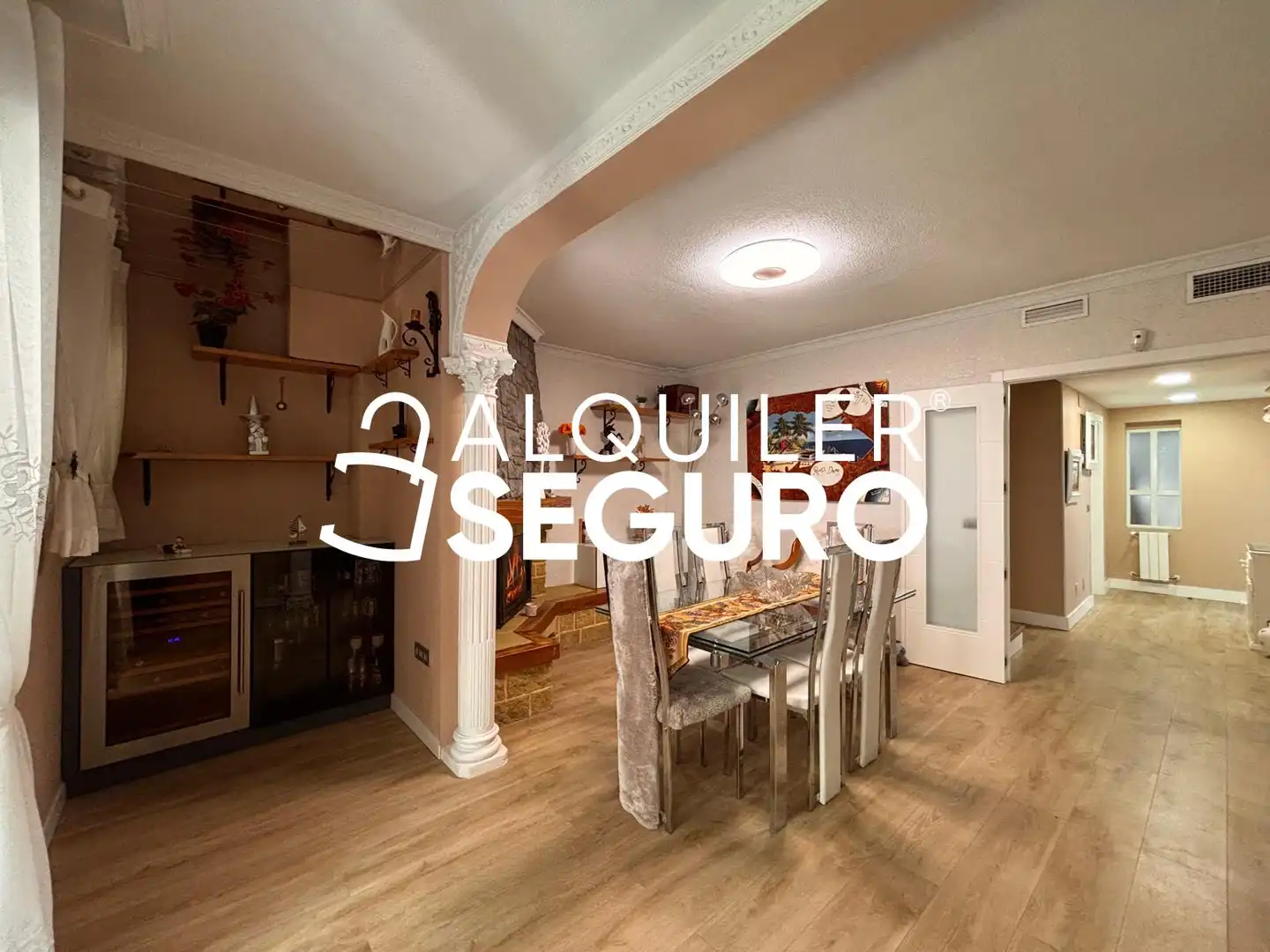 Menjador de Casa o xalet de lloguer en Rivas-Vaciamadrid amb Aire condicionat, Calefacció i Terrassa