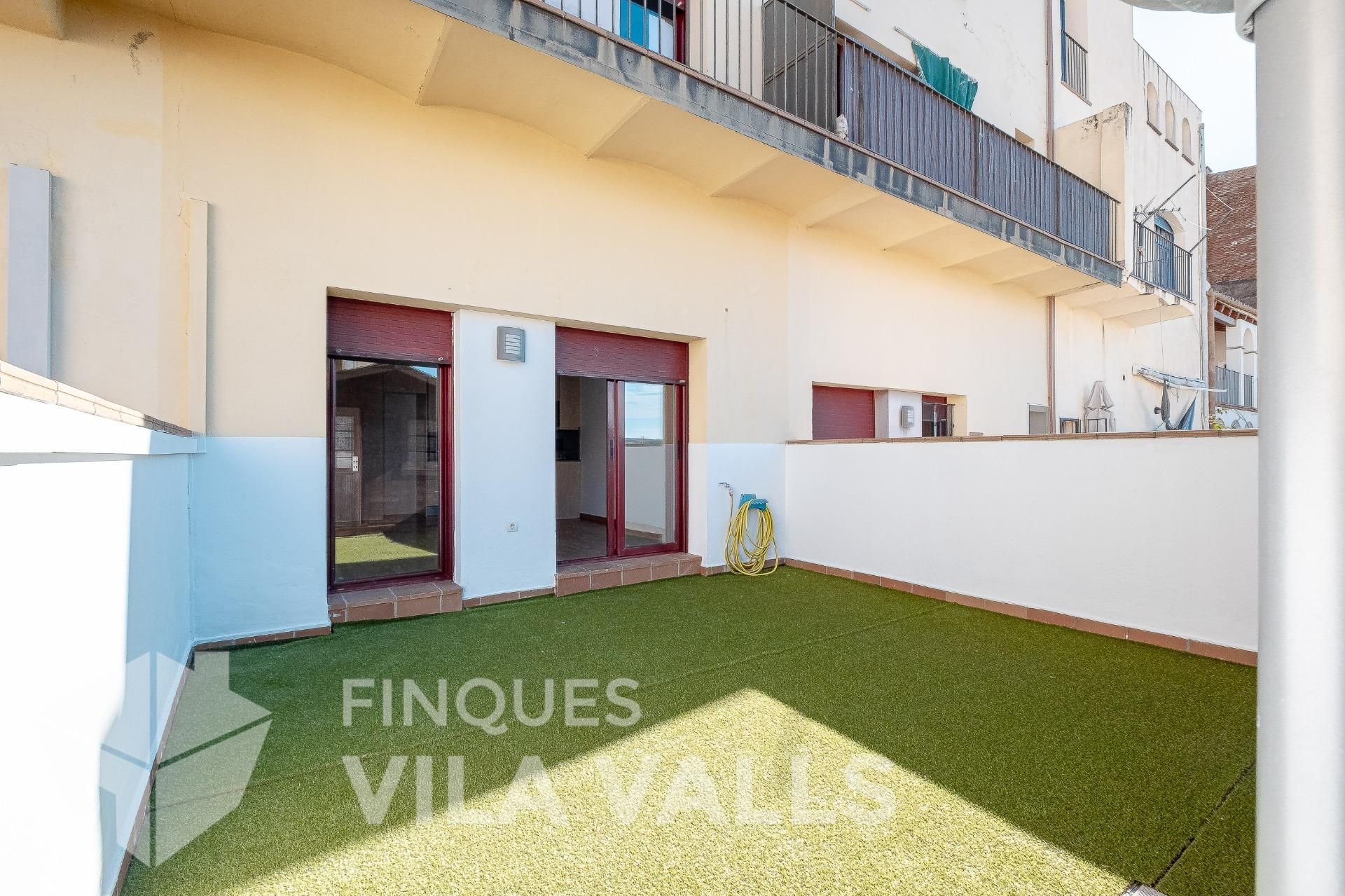 Terrace of Flat for sale in Caldes de Montbui  with Air Conditioner, Parquet flooring and Terrace