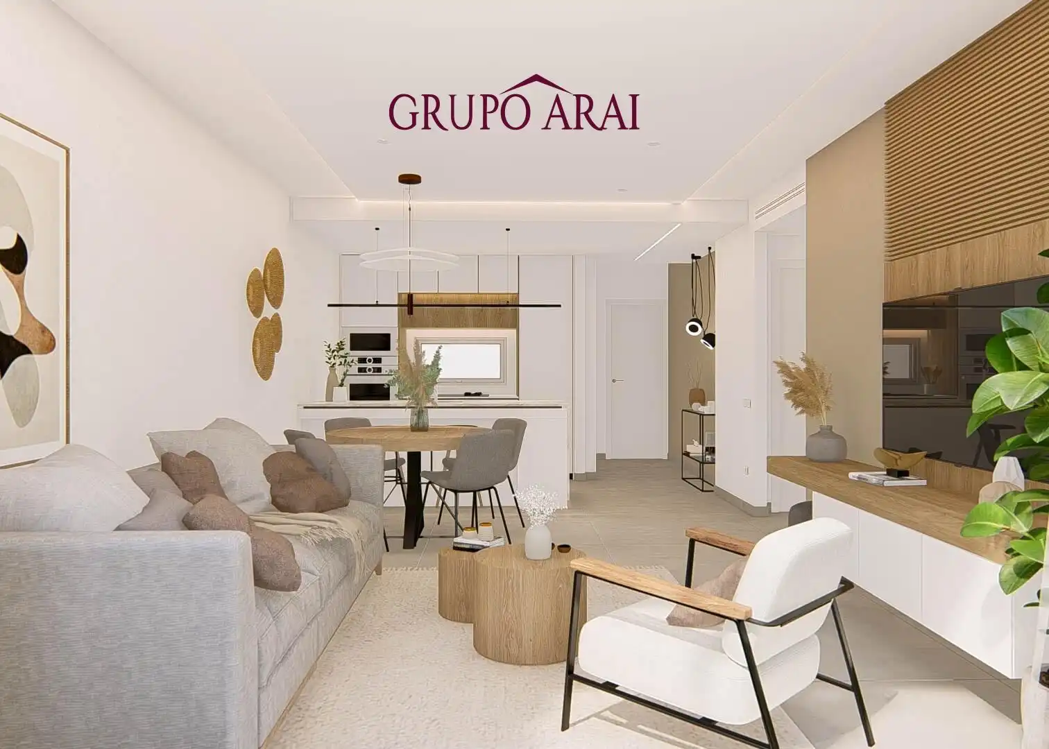 Living room of Flat for sale in Guardamar del Segura  with Air Conditioner, Heating and Private garden