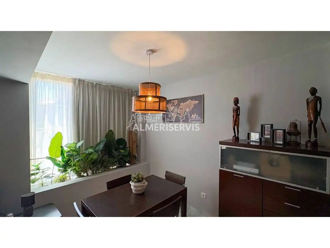 Esszimmer von Maisonette zum Verkauf in El Ejido mit Klimaanlage, Balkon und Gemeinschaftspool