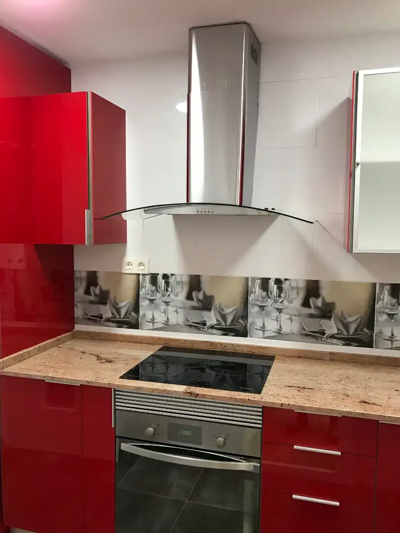 Kitchen of Flat for rent in Tarragona  with Air Conditioner, Terrace and Oven