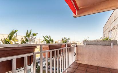 Balcony of Flat for sale in  Madrid Capital  with Air Conditioner, Heating and Terrace