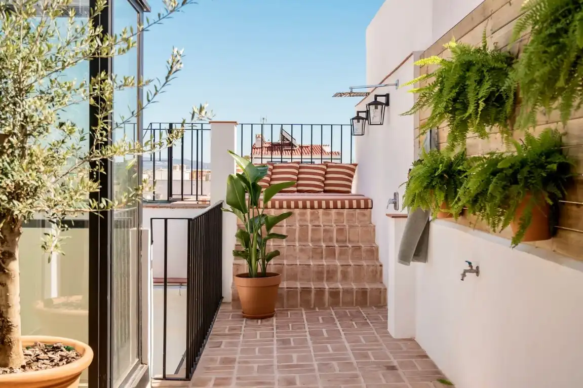 Terraza de Casa adosada en venta en Marbella con Aire acondicionado, Calefacción y Terraza