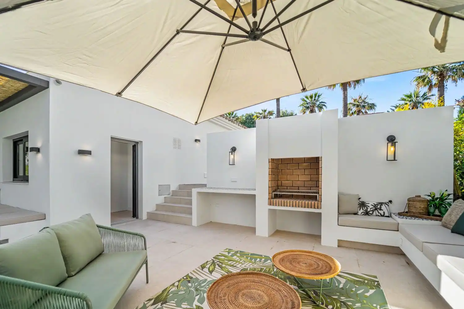 Terraza de Casa o chalet en venta en Sotogrande con Aire acondicionado, Calefacción y Jardín privado
