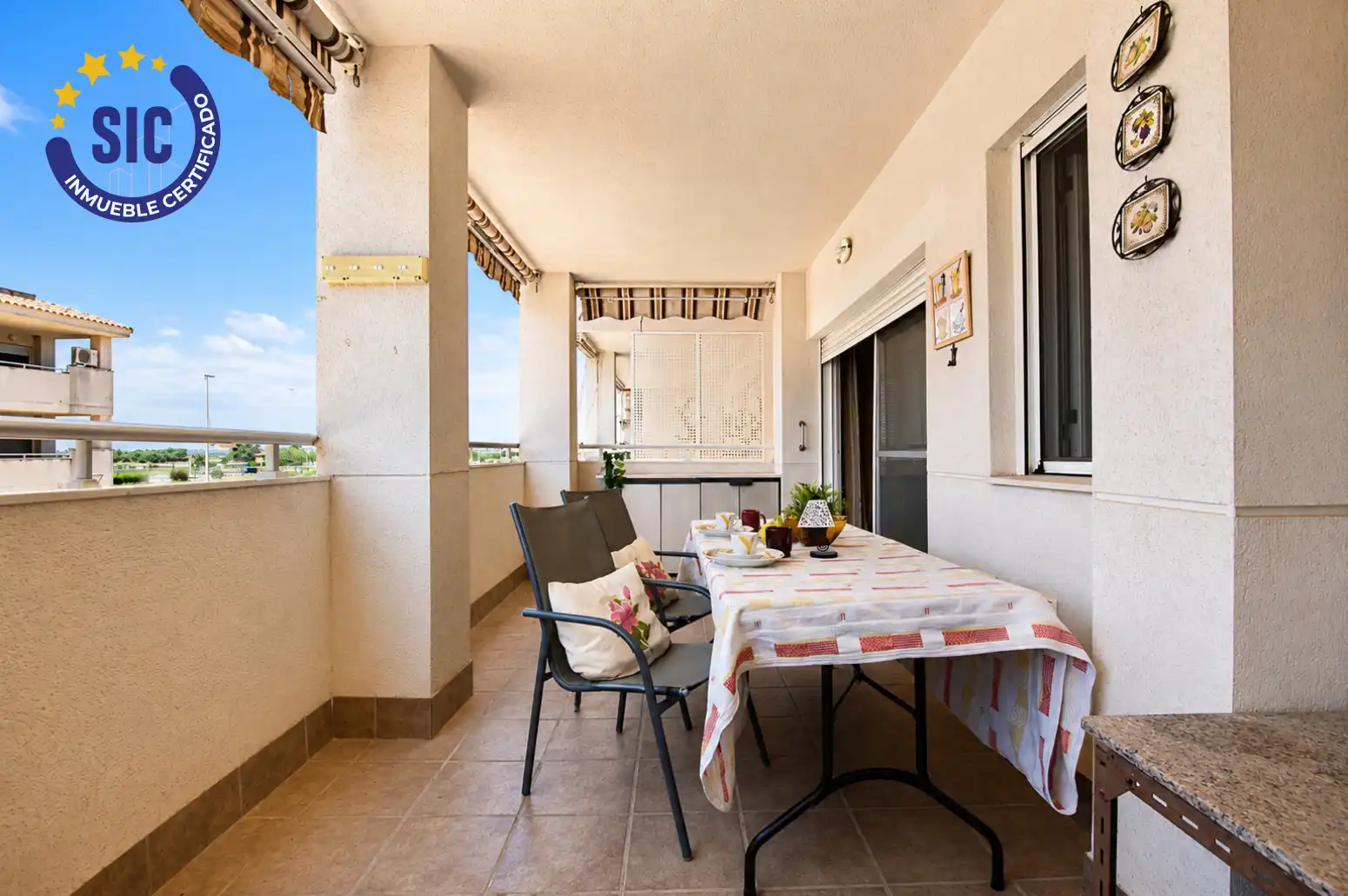 Terrasse von Wohnung zum Verkauf in Puçol mit Heizung, Terrasse und Abstellraum