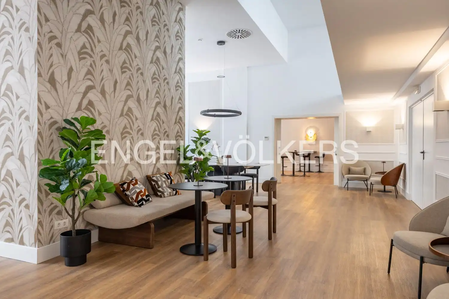 Sala de estar de Piso de alquiler en Valencia con Aire acondicionado, Calefacción y Jardín privado