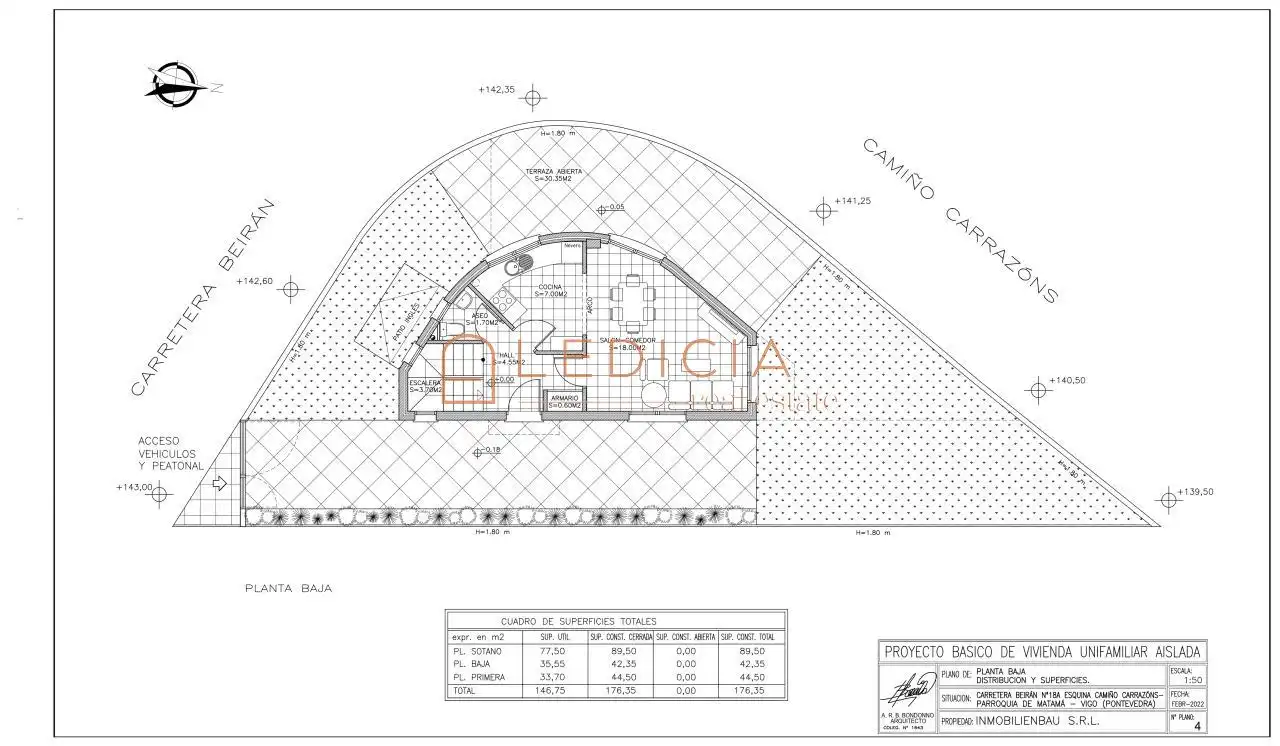 Residential for sale in Carretera Beirán, Comesaña - Matamá