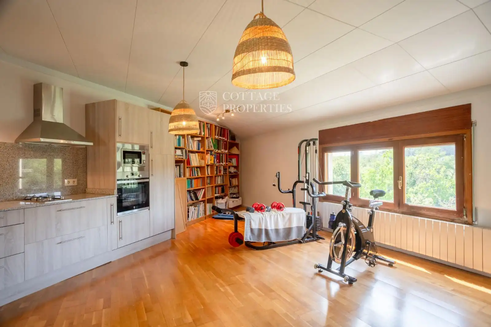 Cocina de Finca rústica en venta en Vilademuls con Aire acondicionado, Calefacción y Piscina