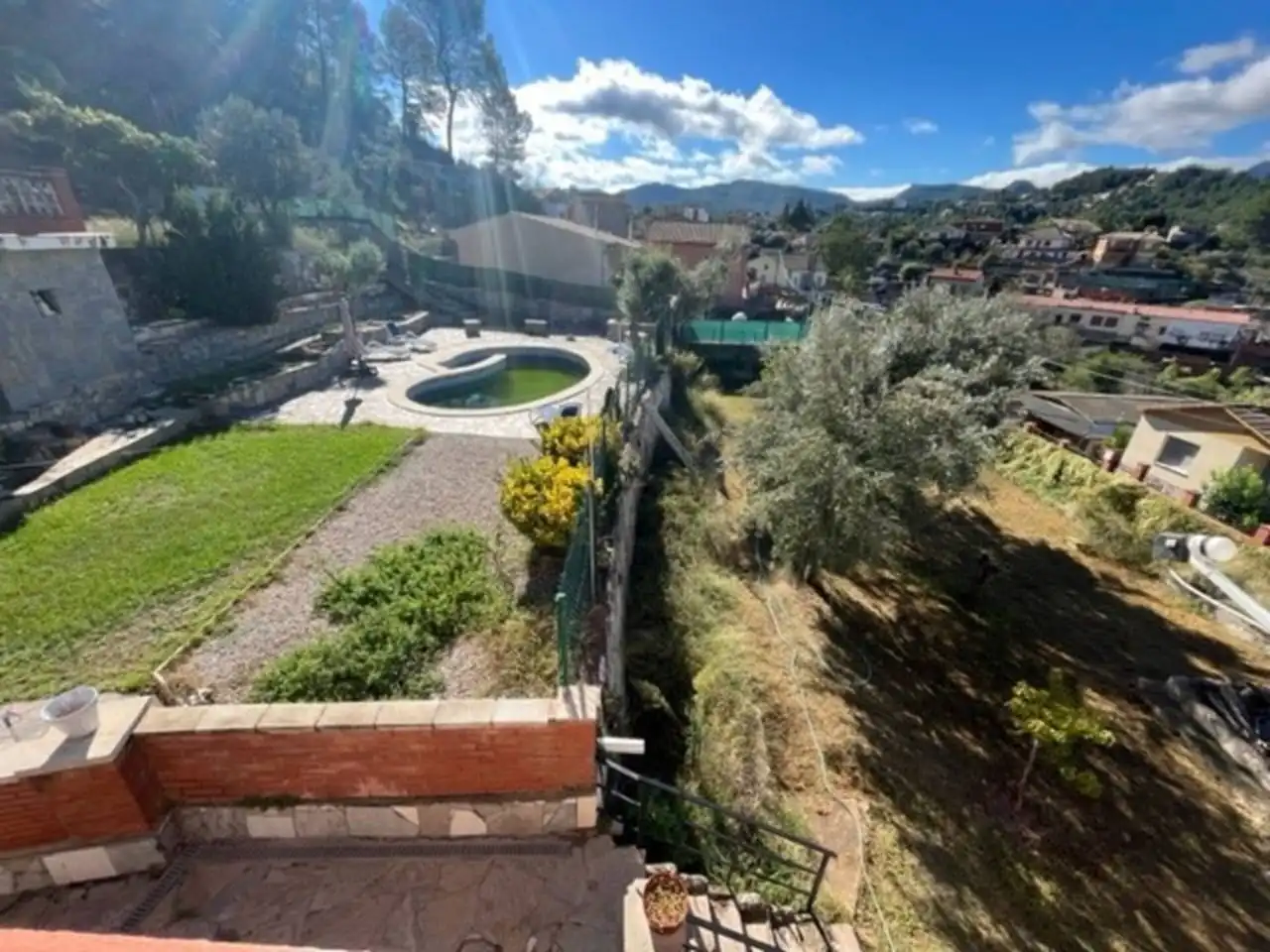 Garden of Houses for sale in Castellbell i el Vilar  with Air Conditioner, Heating and Private garden