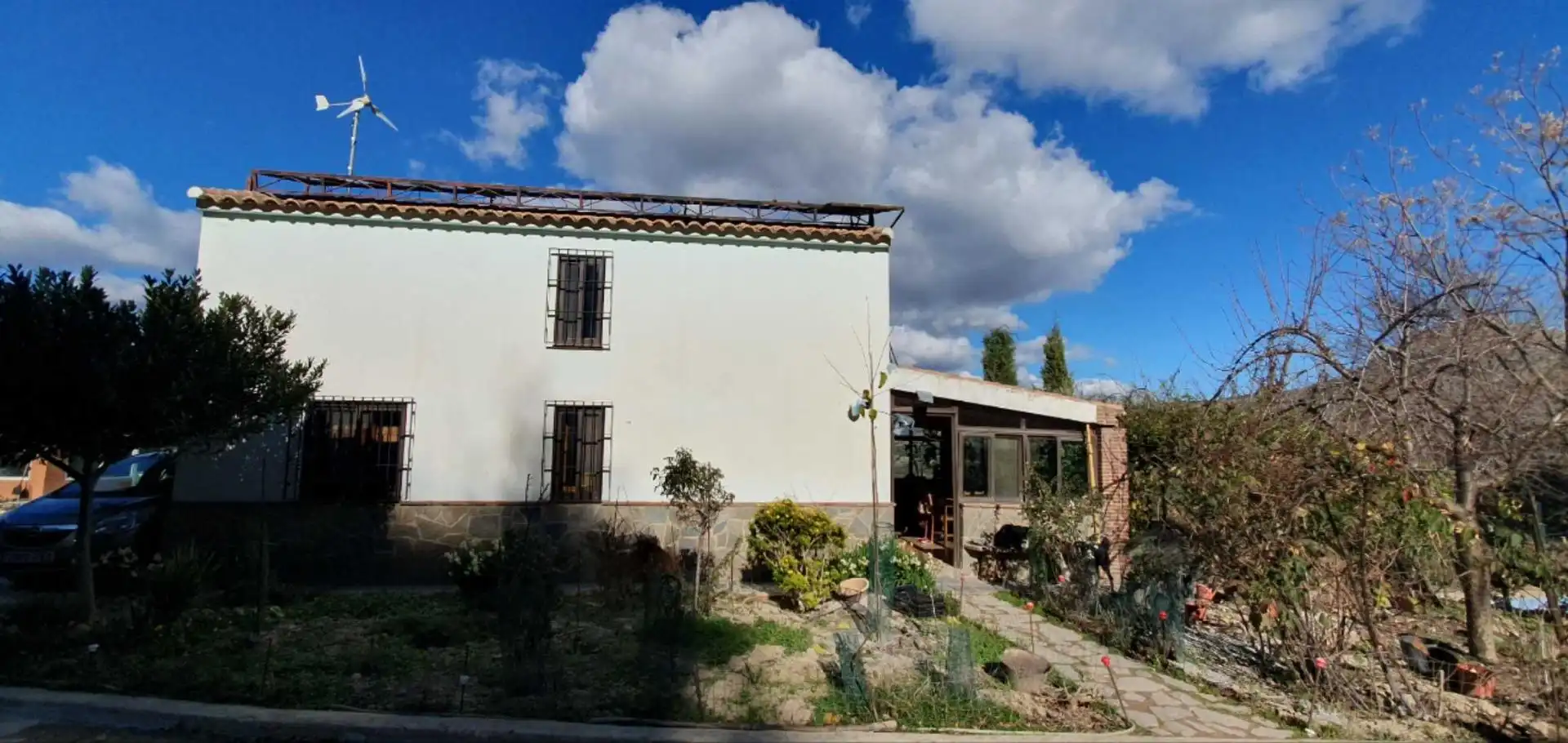 Vista exterior de Finca rústica en venda en El Burgo amb Calefacció, Jardí privat i Traster