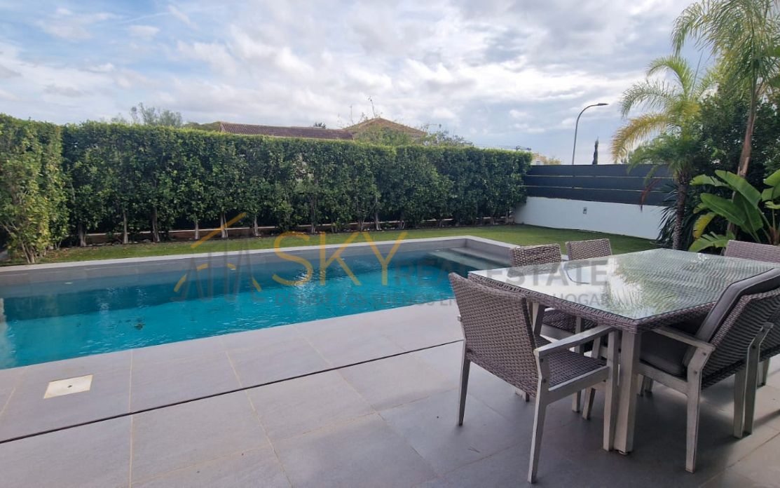 Piscina de Casa o chalet en venta en  Palma de Mallorca con Aire acondicionado, Jardín privado y Terraza