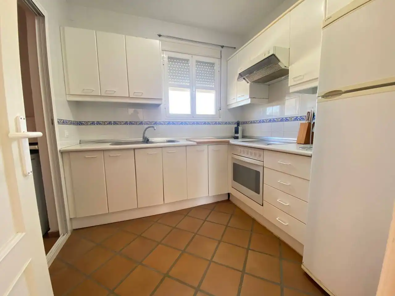 Kitchen of Flat for rent in Islantilla  with Air Conditioner, Terrace and Storage room