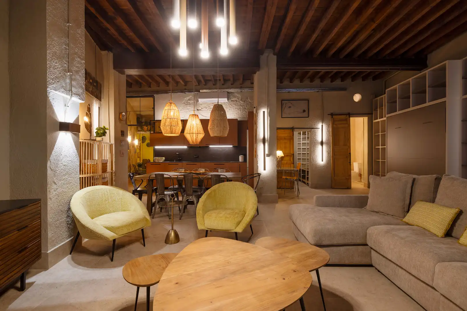 Sala de estar de Loft en venta en Málaga con Aire acondicionado, Calefacción y Terraza