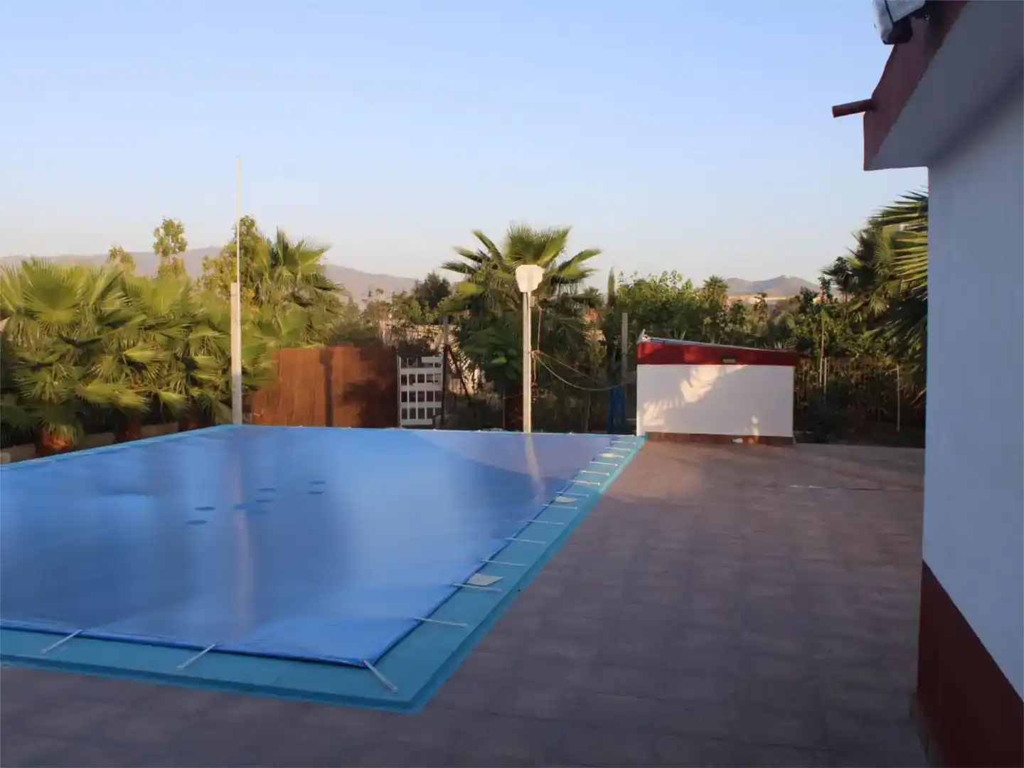 Piscina de Finca rústica de lloguer en Motril amb Jardí privat, Piscina i Moblat