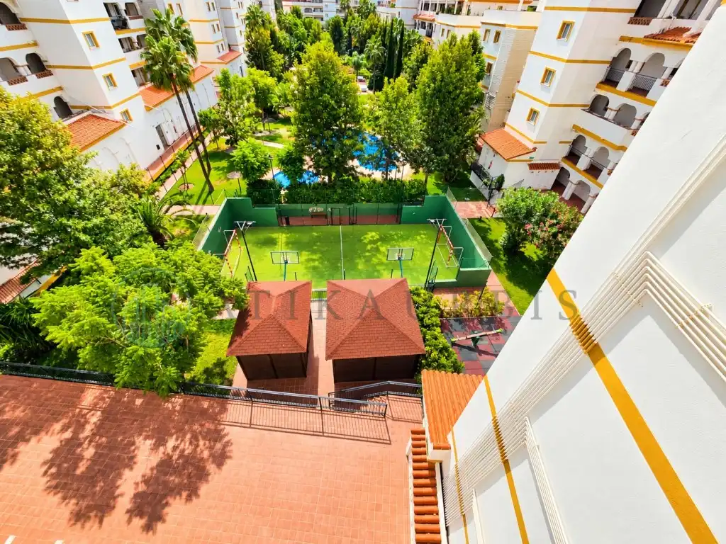 Garden of Flat for sale in Mijas Golf