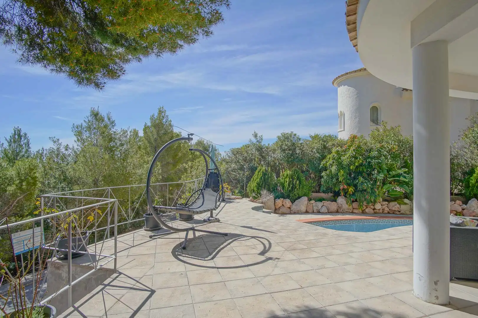 Terrace of Houses for sale in Altea  with Private garden, Terrace and Balcony