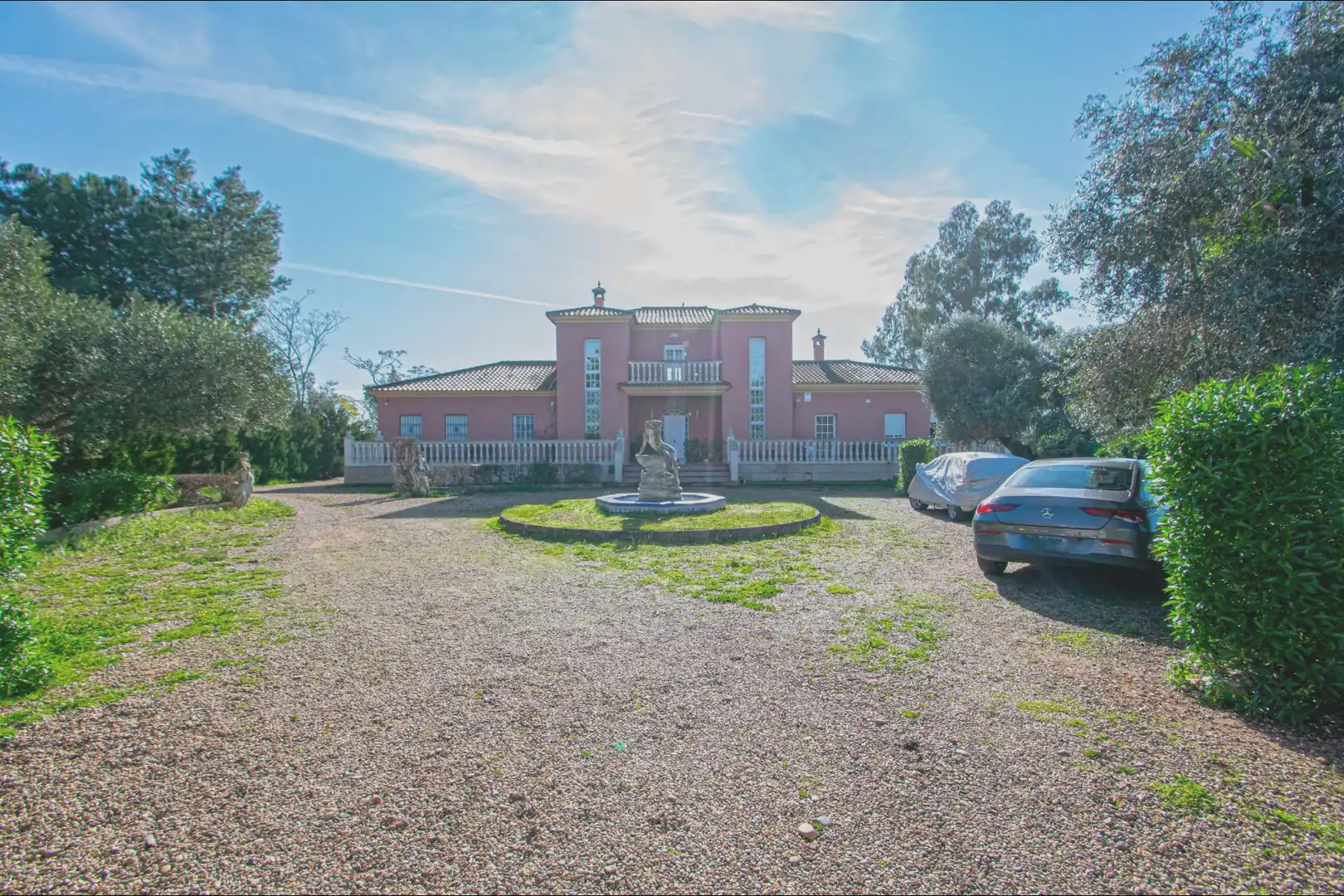 Vista exterior de Casa o chalet en venta en Carmona con Aire acondicionado, Calefacción y Terraza
